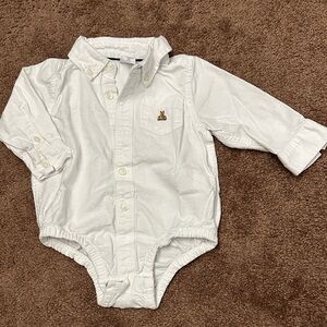 GAP White Baby Oxford Shirt